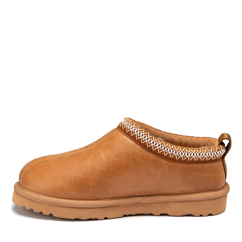 Tas Oiled Leather Ugg Slipper