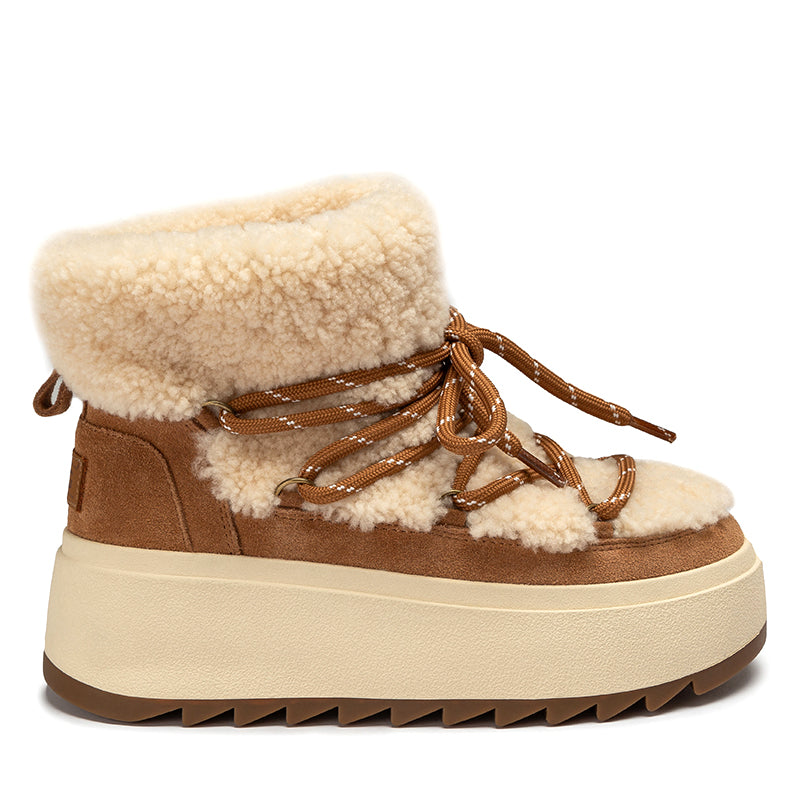 Shearling Platform Ugg Boots