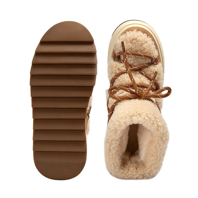 Shearling Platform Ugg Boots