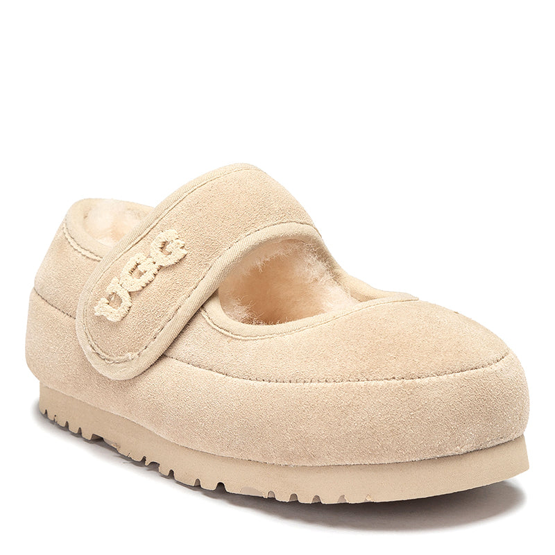 Kids Velcro Ugg Slippers