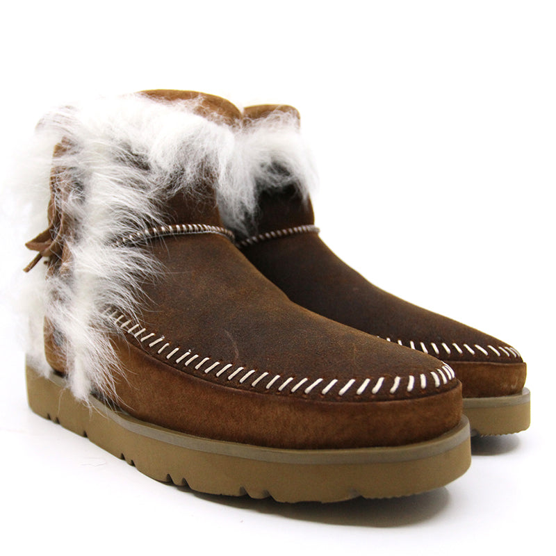 Side Fur Ugg Boots