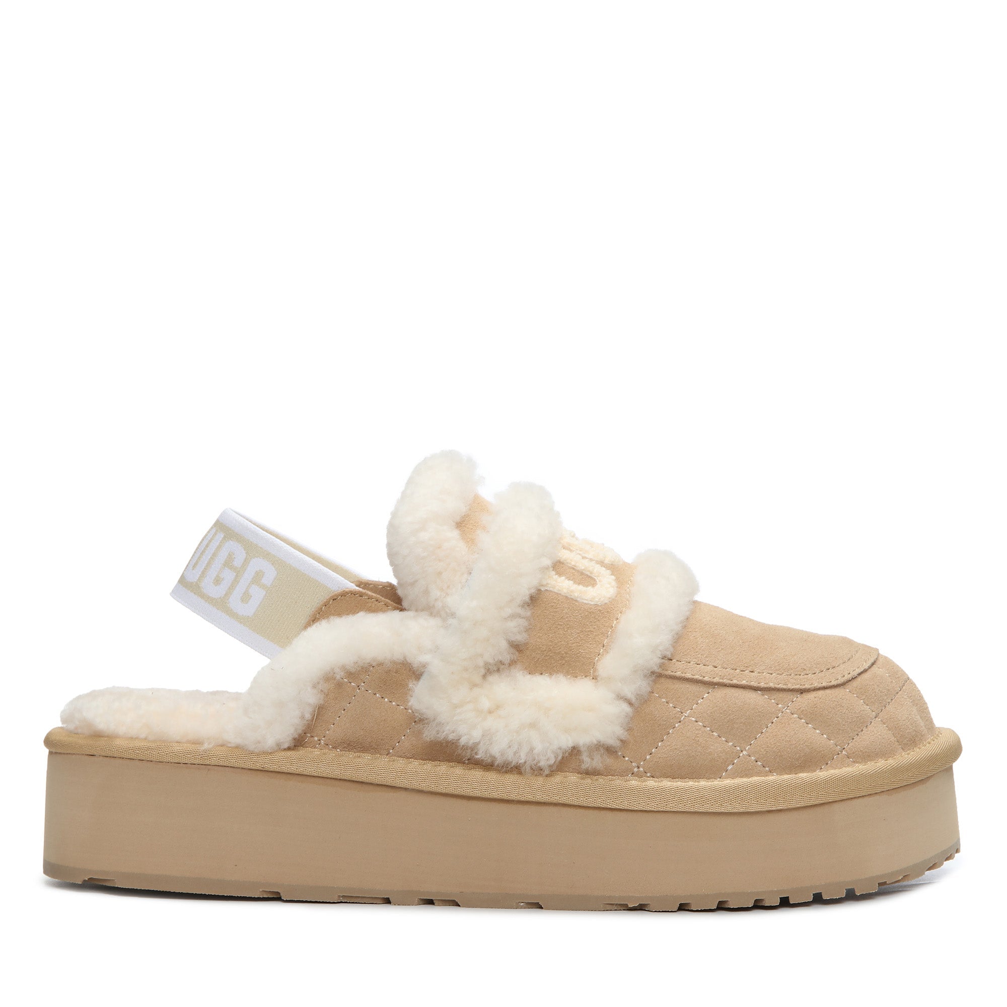 Detachable Platform Fluffy Uggs