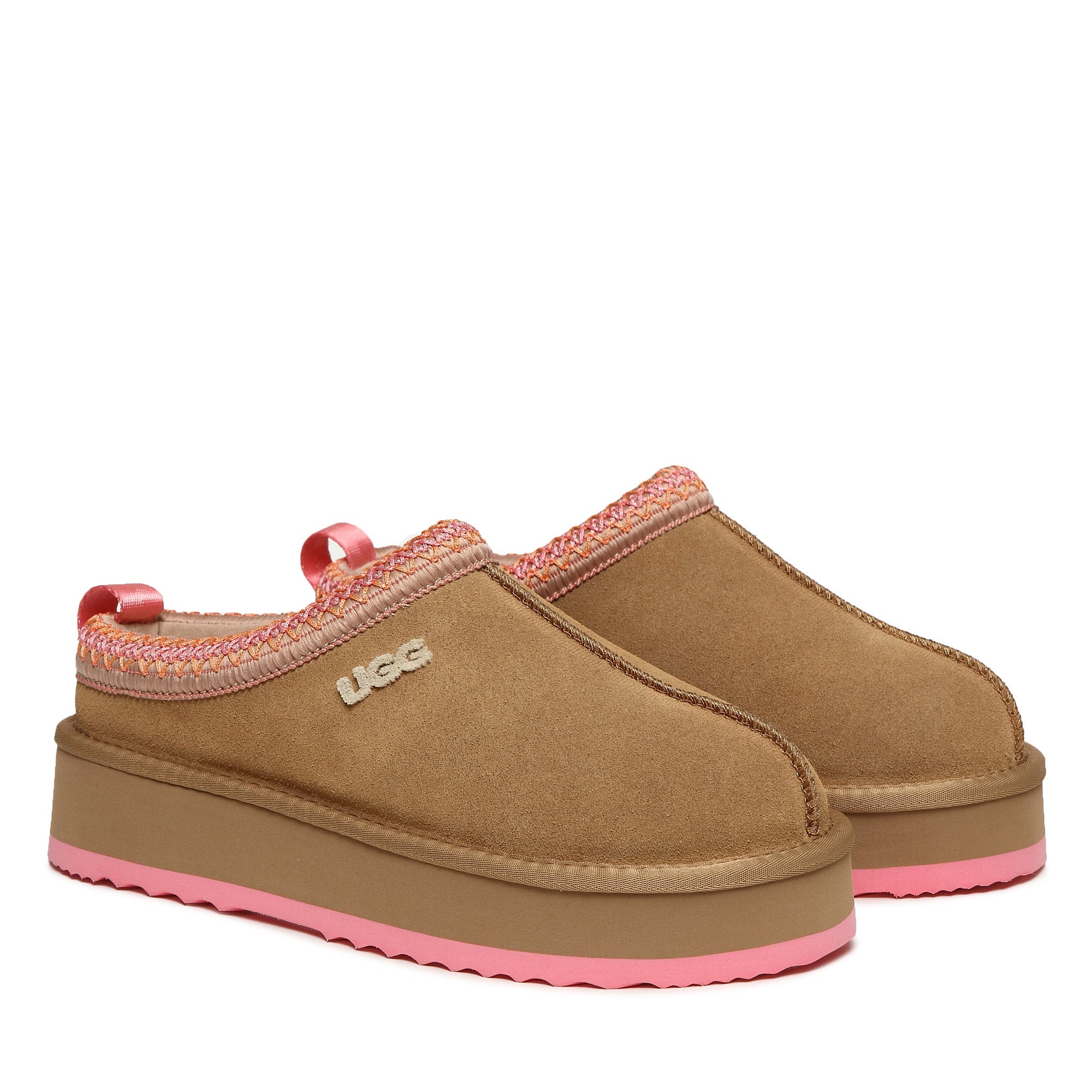 Tassie Logo Platform Uggs