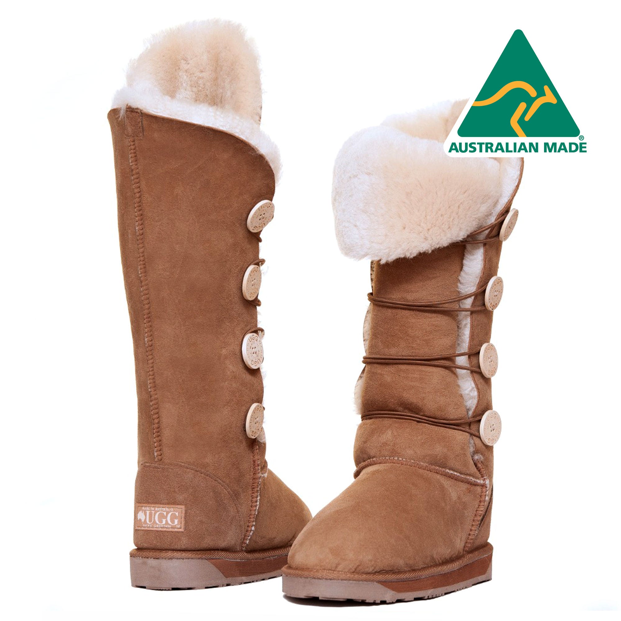 UGG Tall Quadruple Elastic Boot- Made in Australia