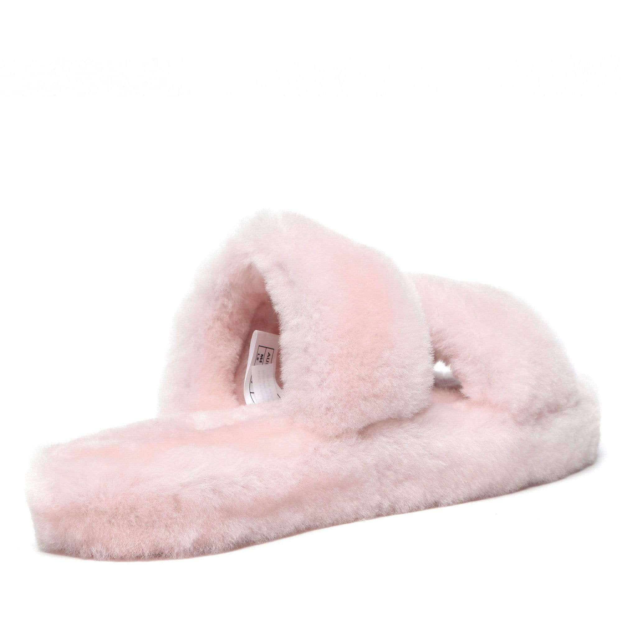UGG Double Strap Women Fluffy Slides