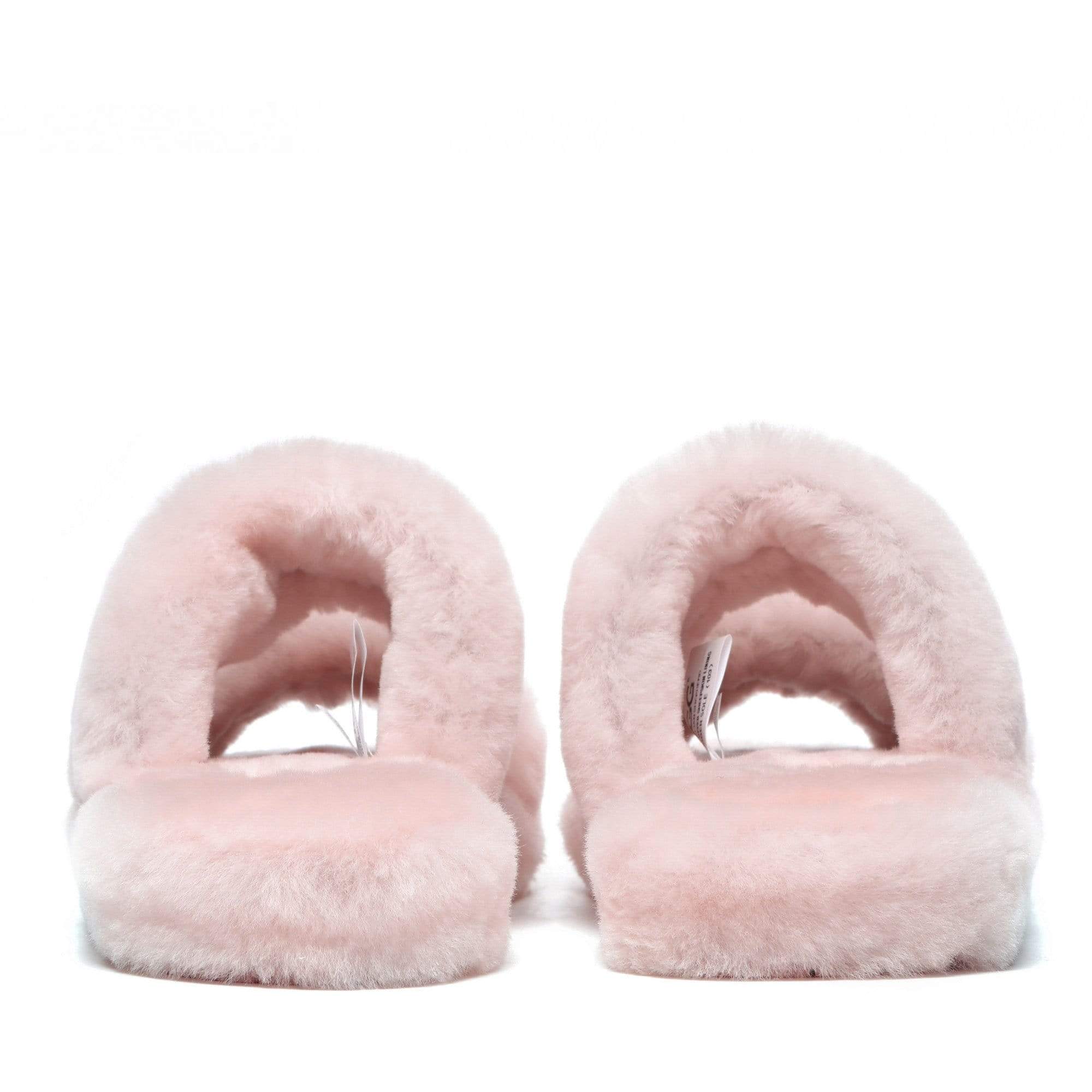 UGG Double Strap Women Fluffy Slides