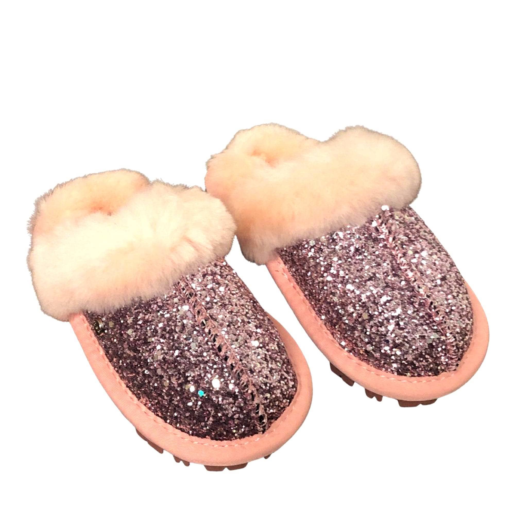 Glitzy Kid's Scuff Uggs