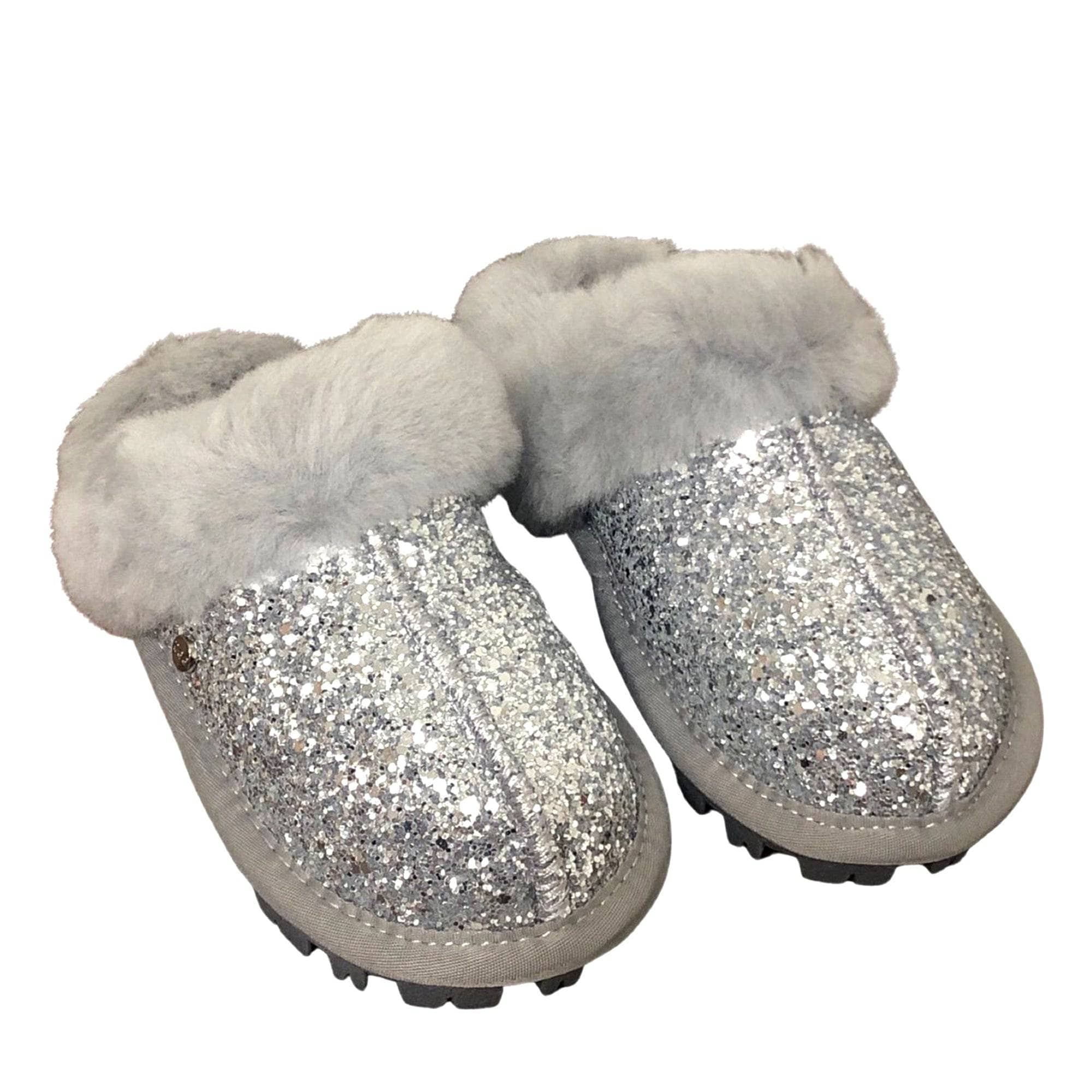 Glitzy Kid's Scuff Uggs