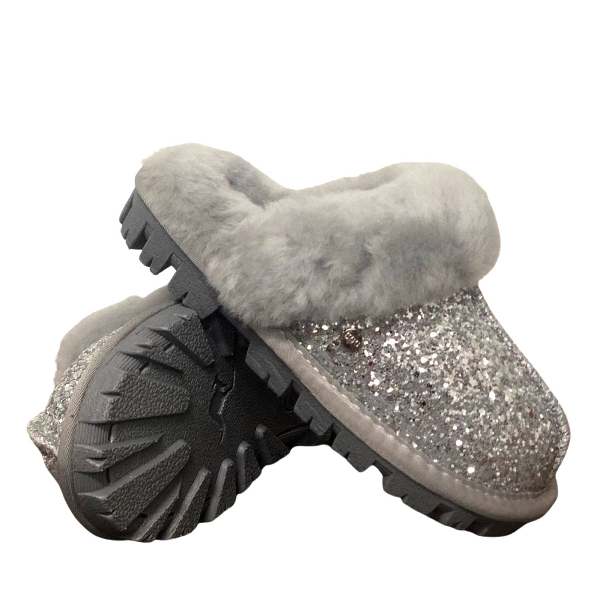 Glitzy Kid's Scuff Uggs