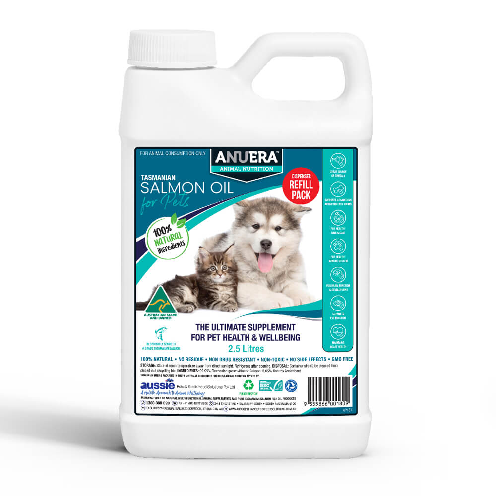 Tasmanian Salmon Oil for Pets 2.5 Litres