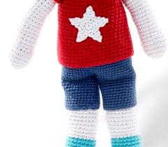 Knitted Toy - Boy Bunny