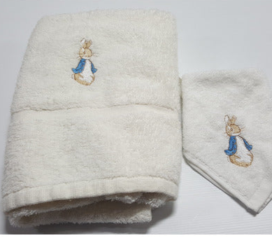 Embroidered Baby Towel Set