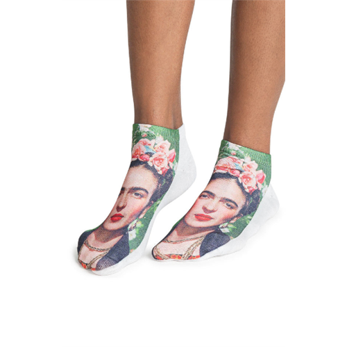 Frida Kahlo Ankle Socks (Frida Sunflower / Multi)