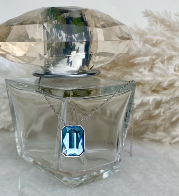 Radiant Crystal Ring - Aquamarine