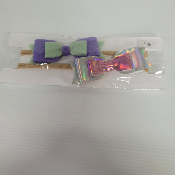 Elastic Headband - Two Pack