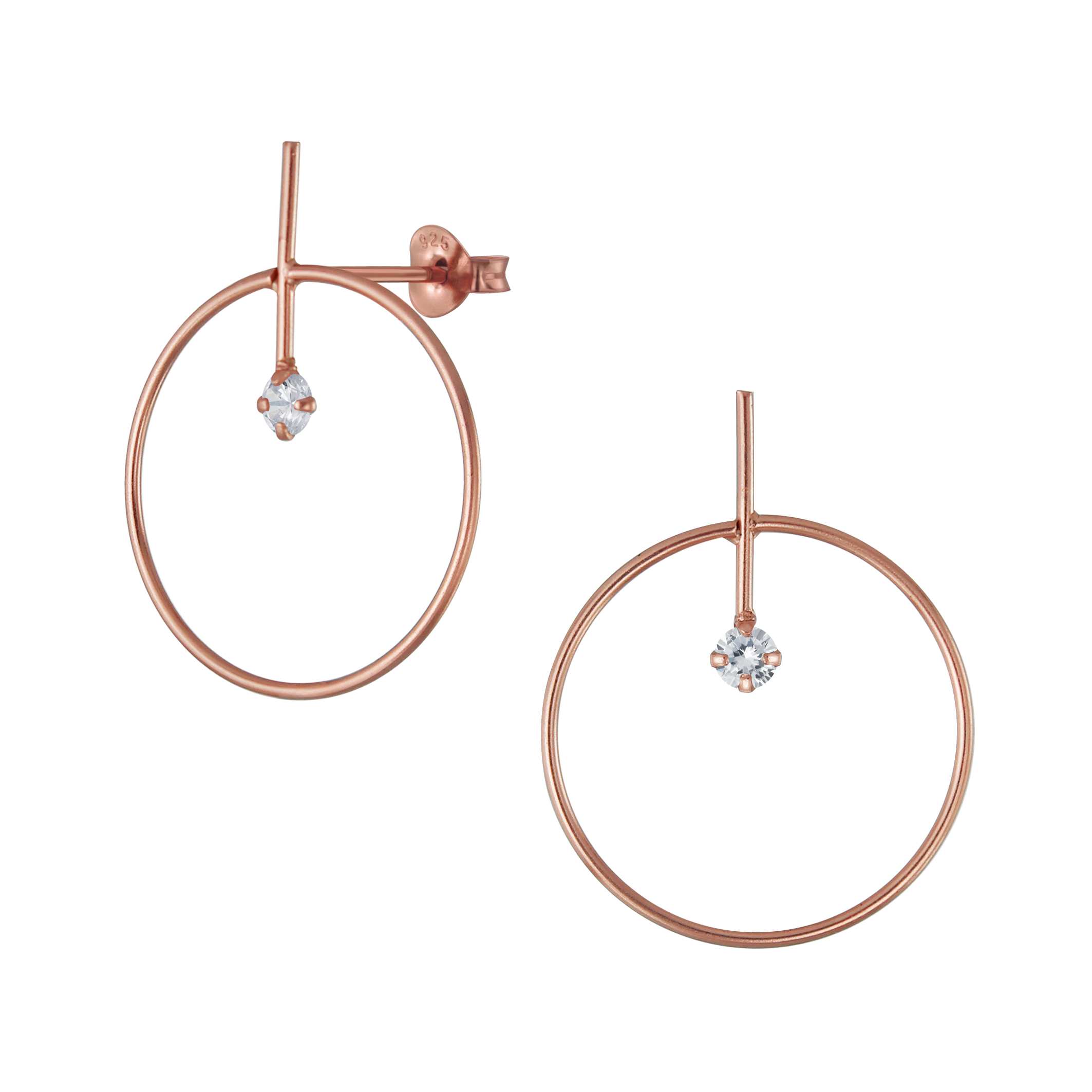 Geometric Stud Earring