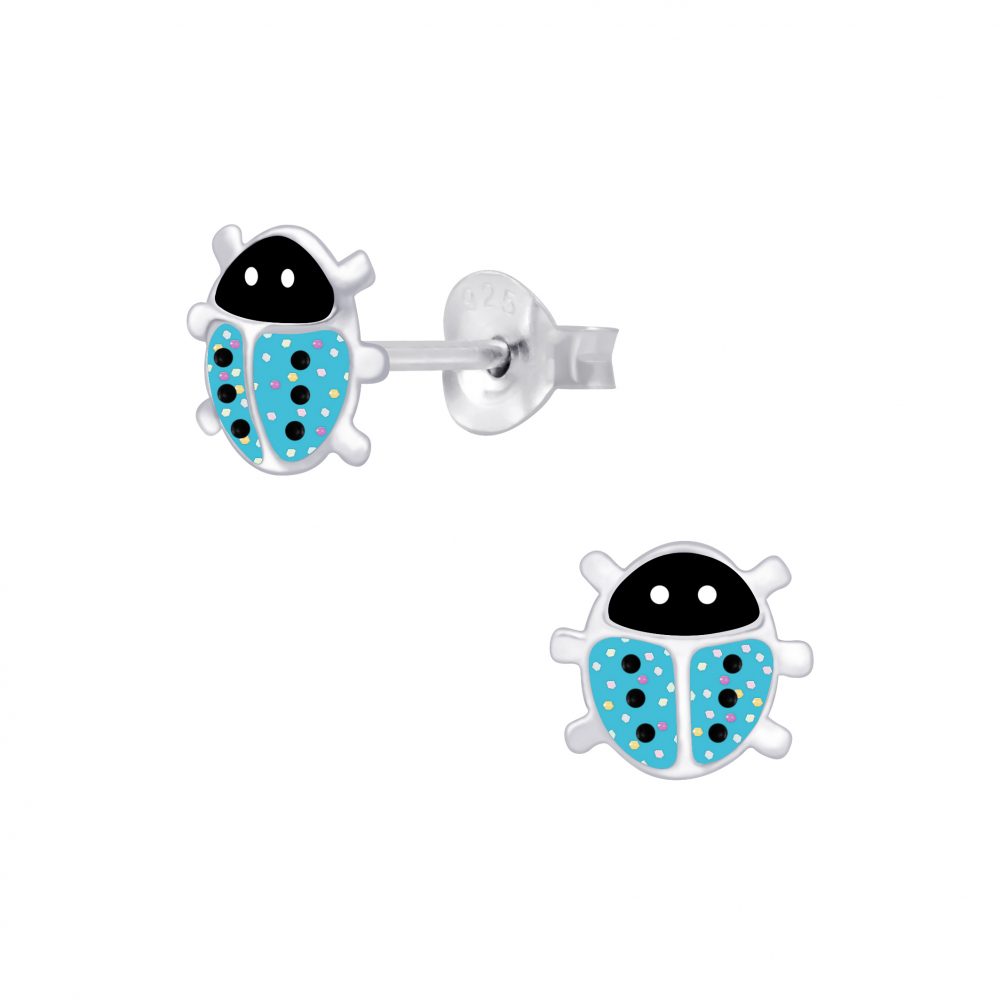 Lady Bug Stud Earring