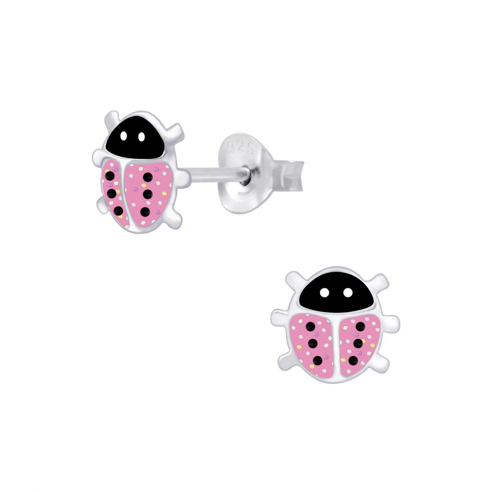 Lady Bug Stud Earring