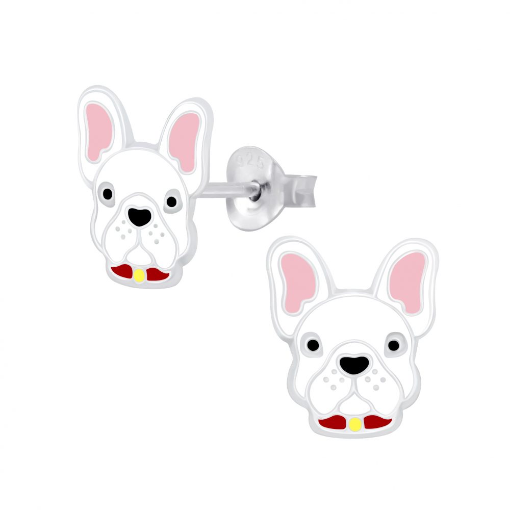 Frenchie Stud Earrings
