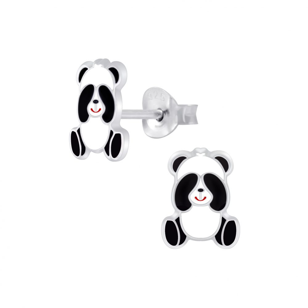 Shy Panda Stud Earring