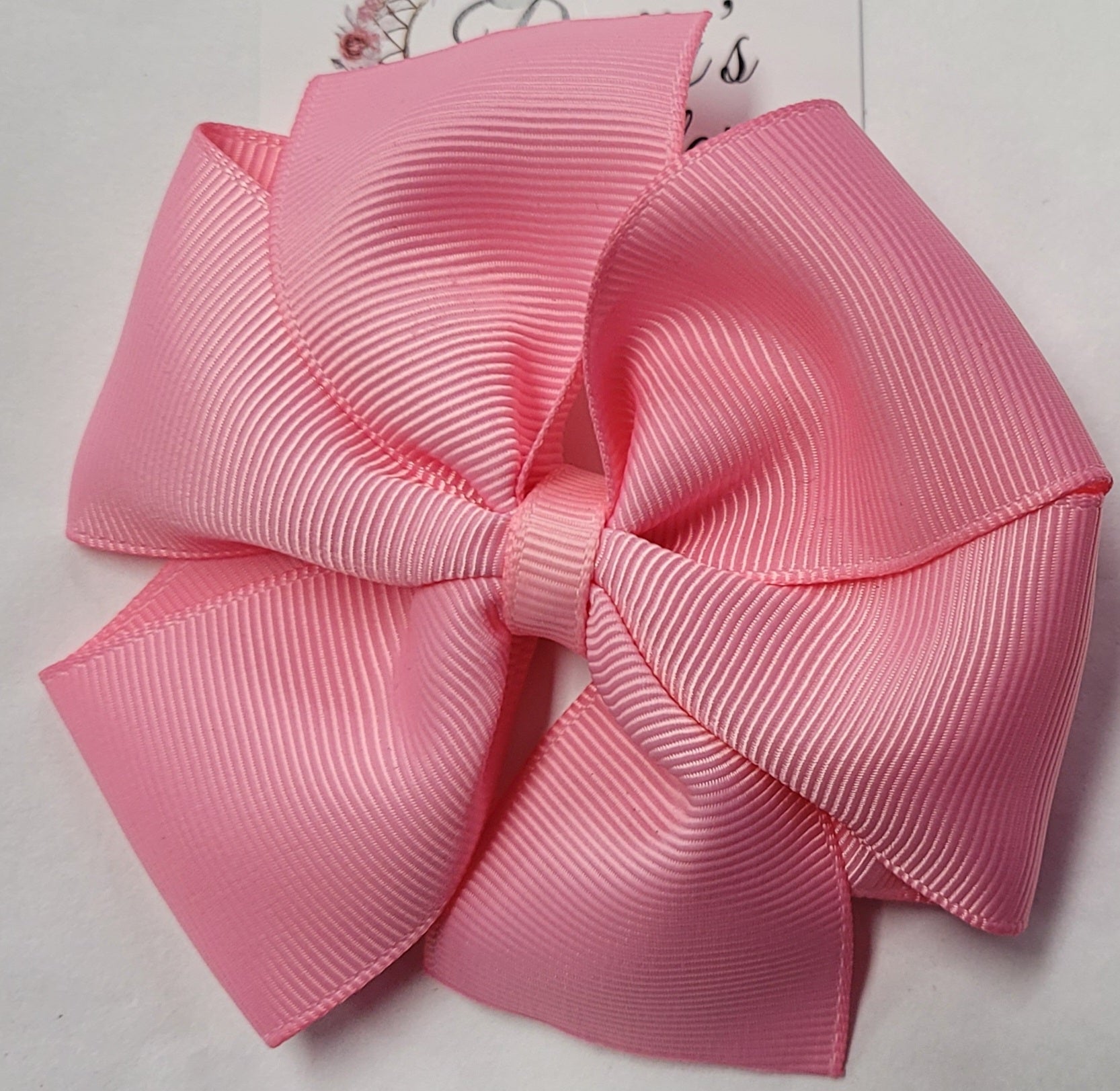 Bow Hair Clips - Plain Colours - Lot 1