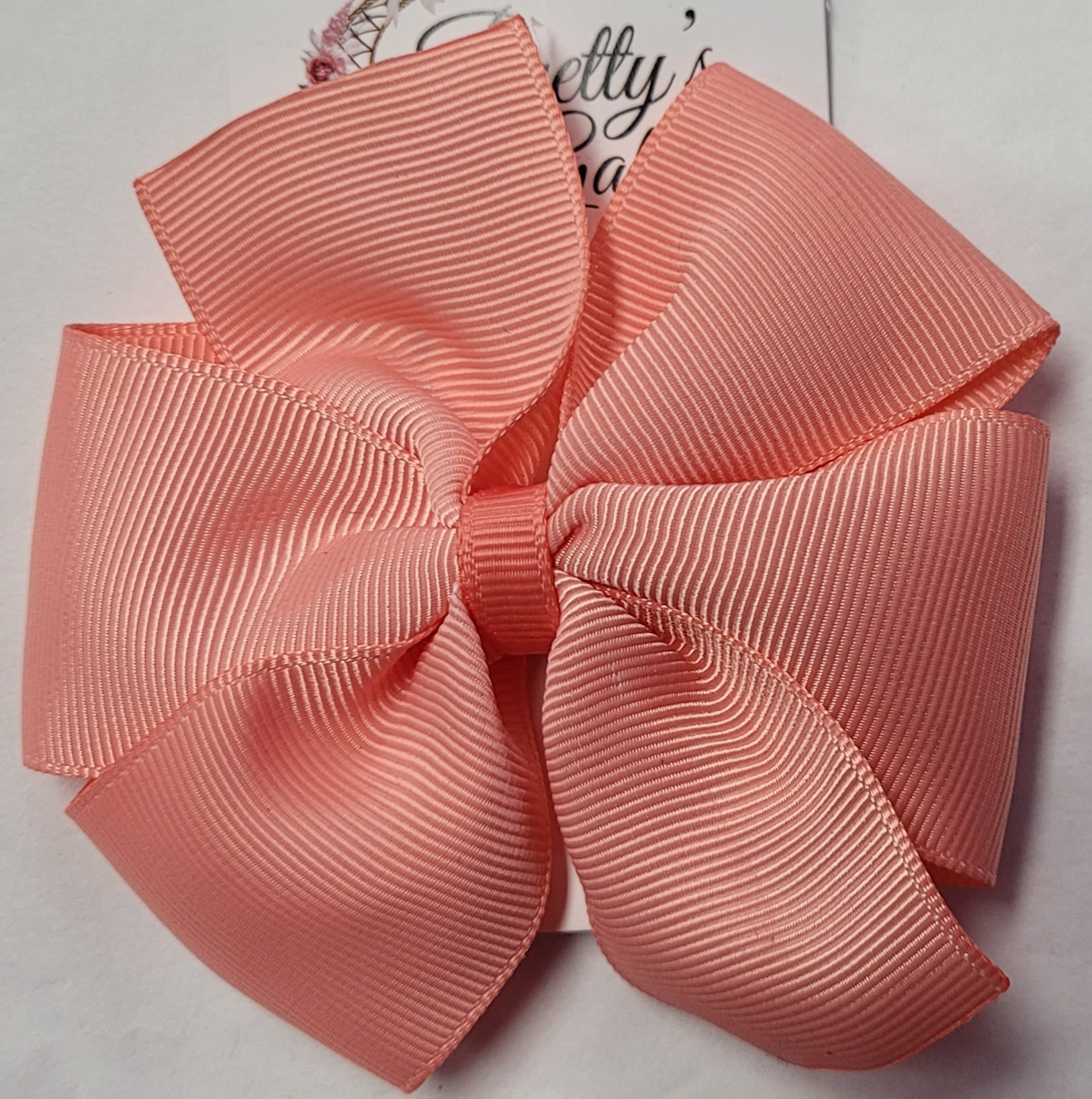 Bow Hair Clips - Plain Colours - Lot 1