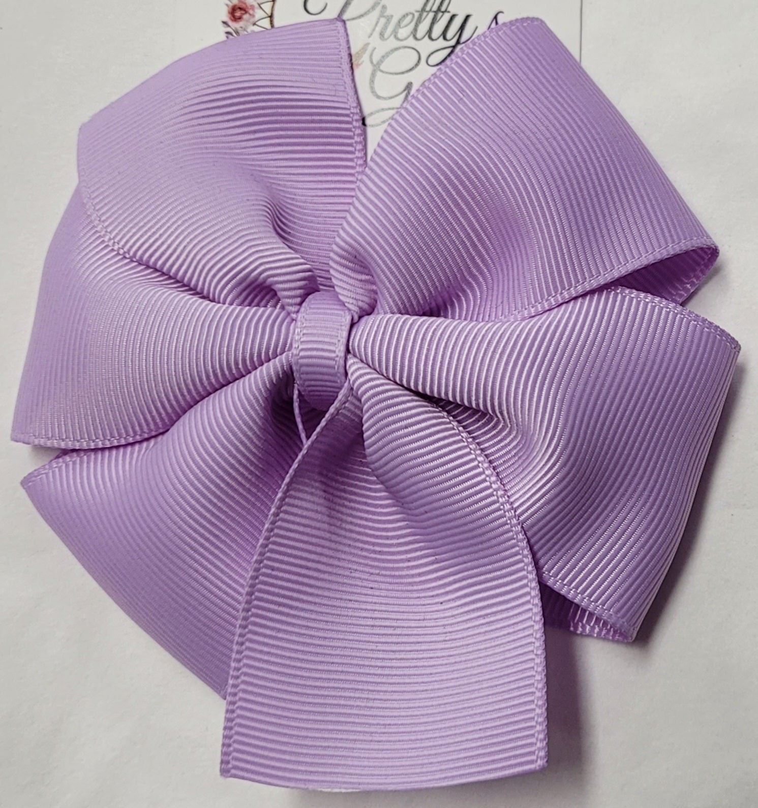 Bow Hair Clips - Plain Colours - Lot 1