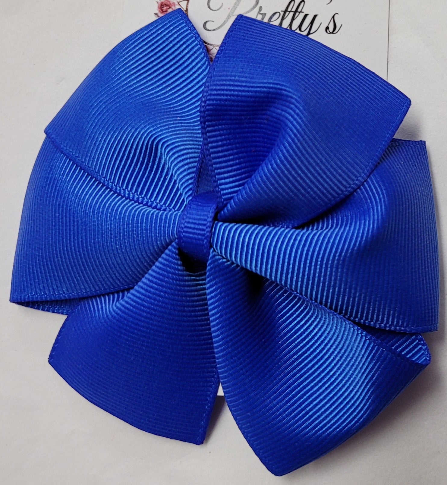 Bow Hair Clips - Plain Colours - Lot 2