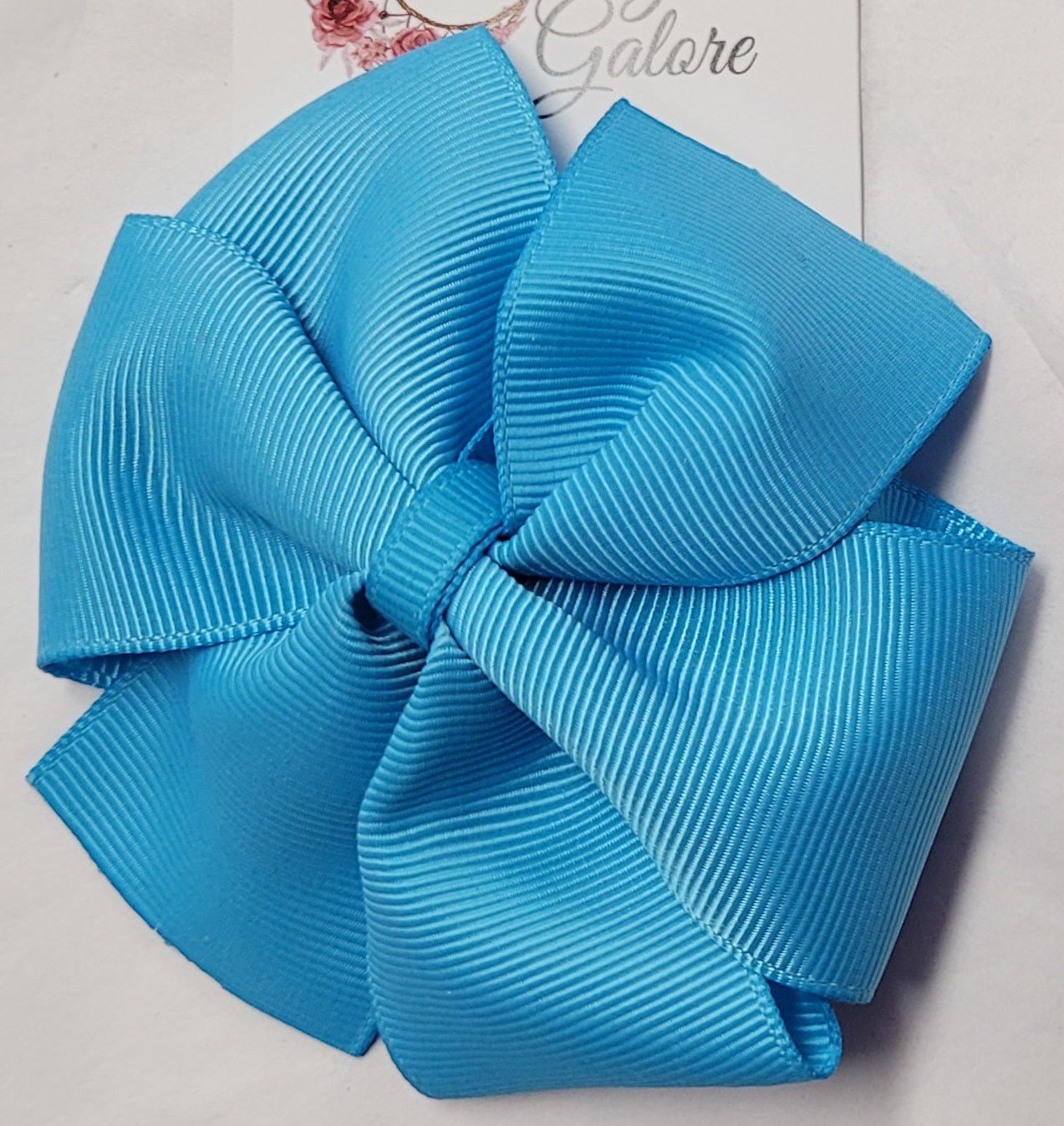 Bow Hair Clips - Plain Colours - Lot 2