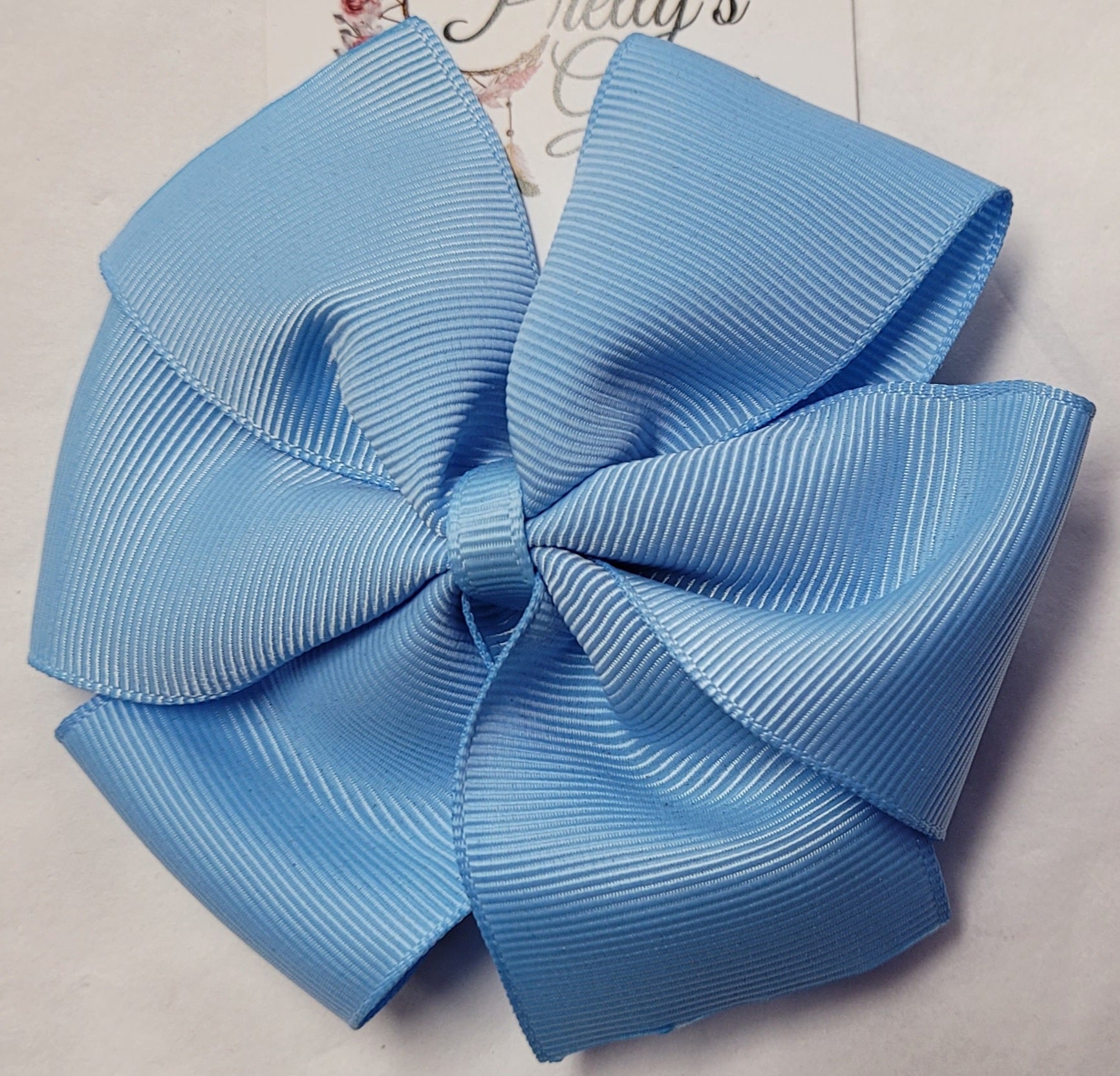 Bow Hair Clips - Plain Colours - Lot 2