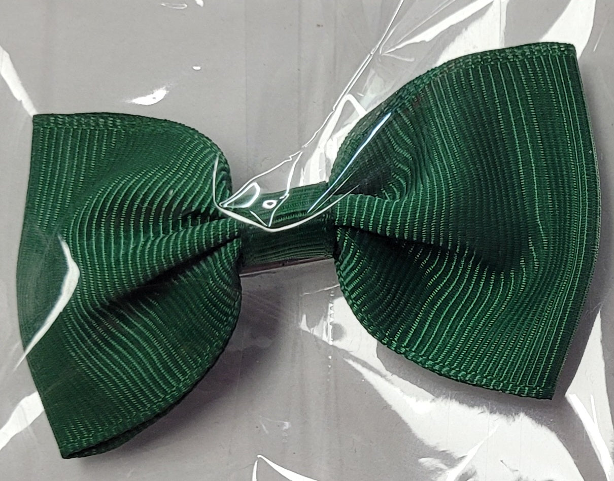 Classic Hair Bow Clips - Plain