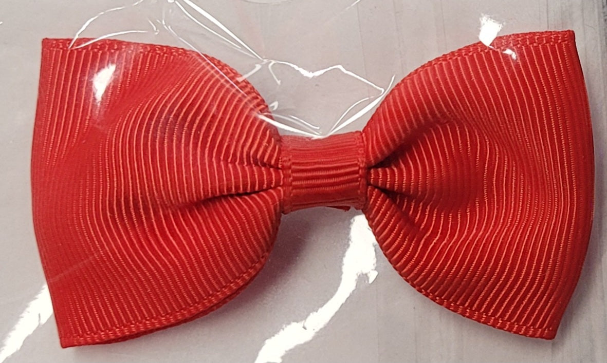 Classic Hair Bow Clips - Plain