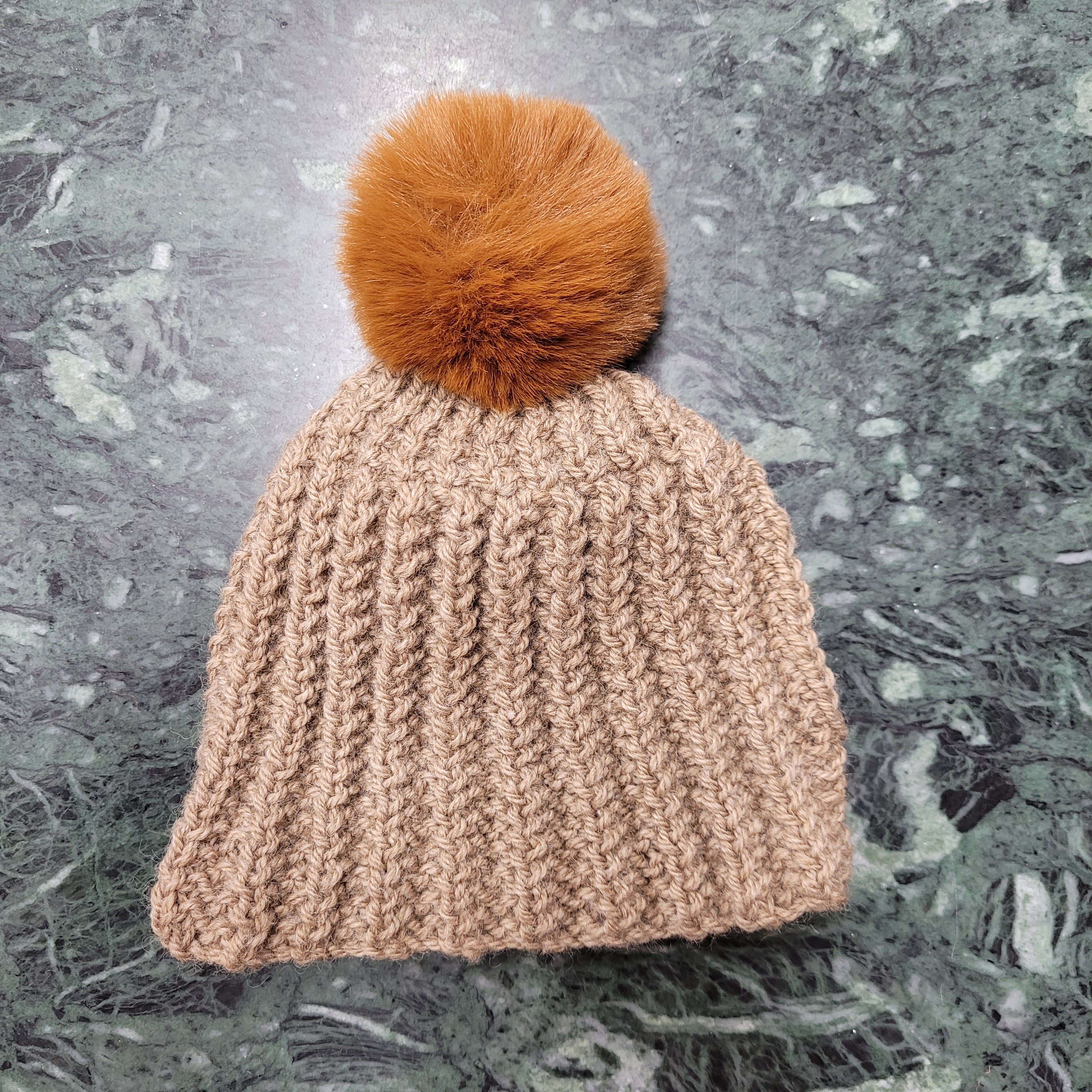 Beanies with Pom Poms - Babies and Children