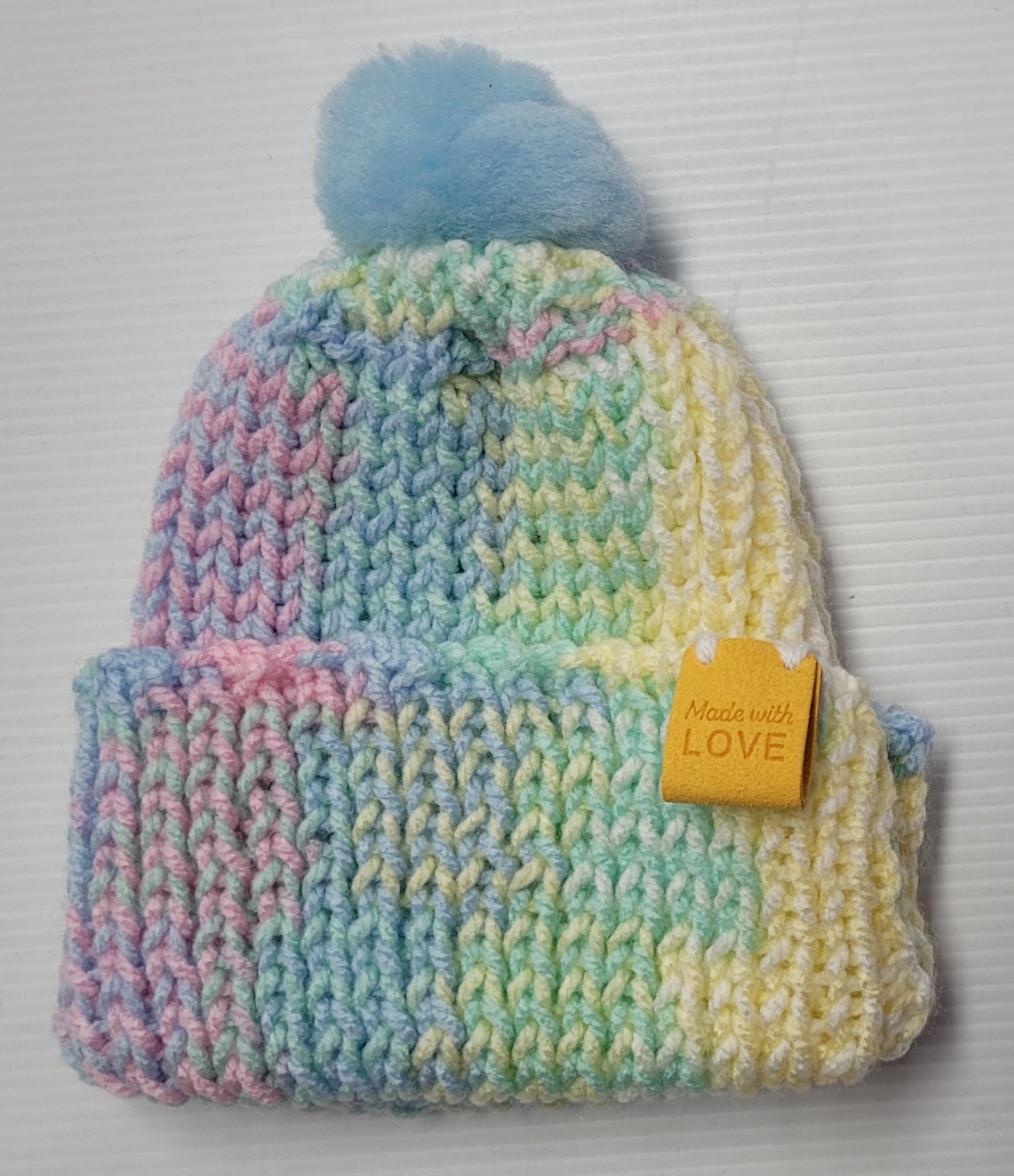Beanies with Pom Poms - Babies and Children