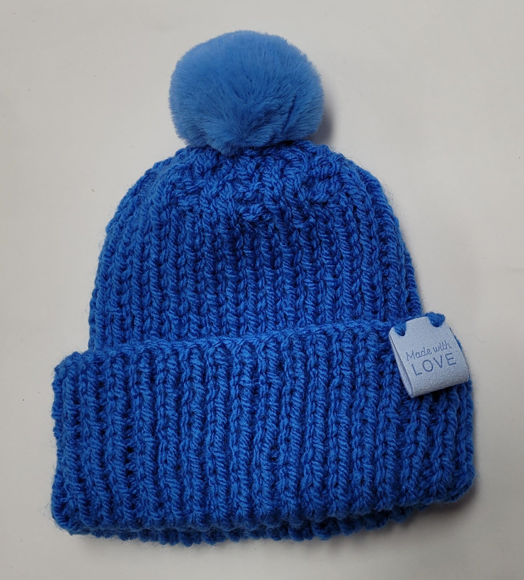 Beanies with Pom Poms - Babies and Children