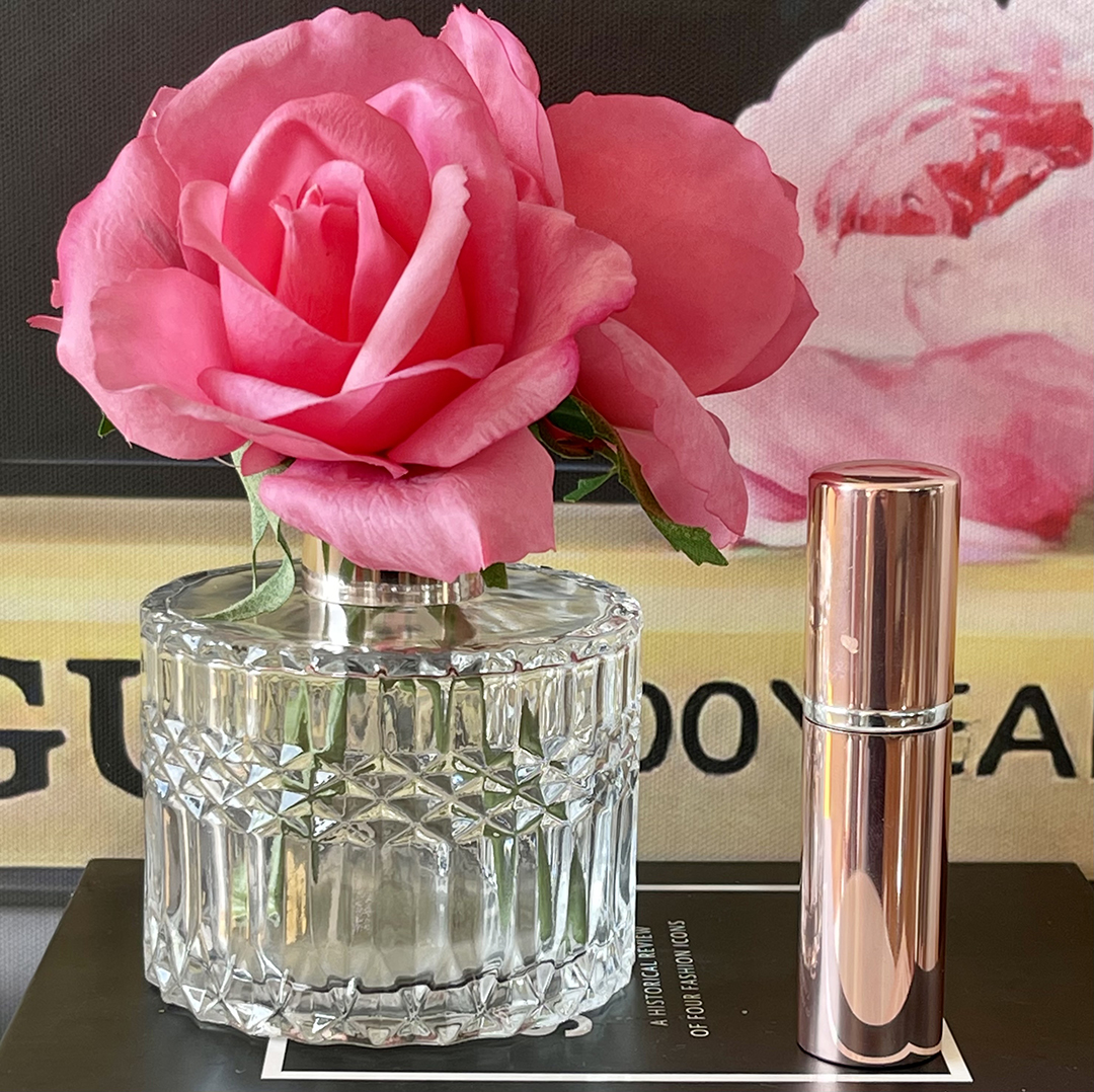 Perfumed Natural Touch Roses - Coral Pink