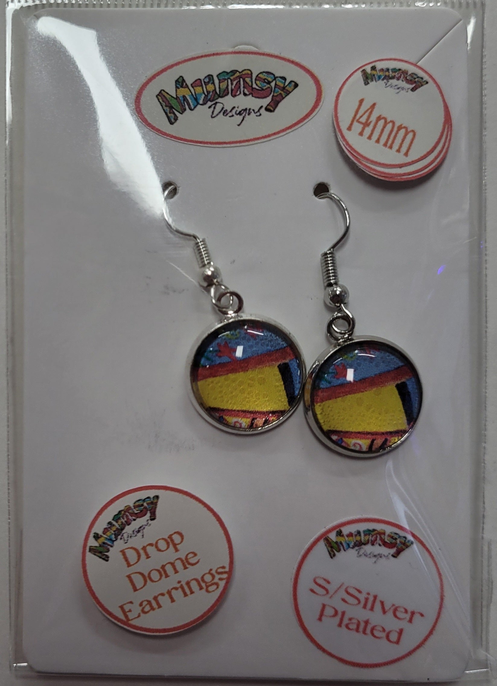 Dangle Earrings - Bubble Style