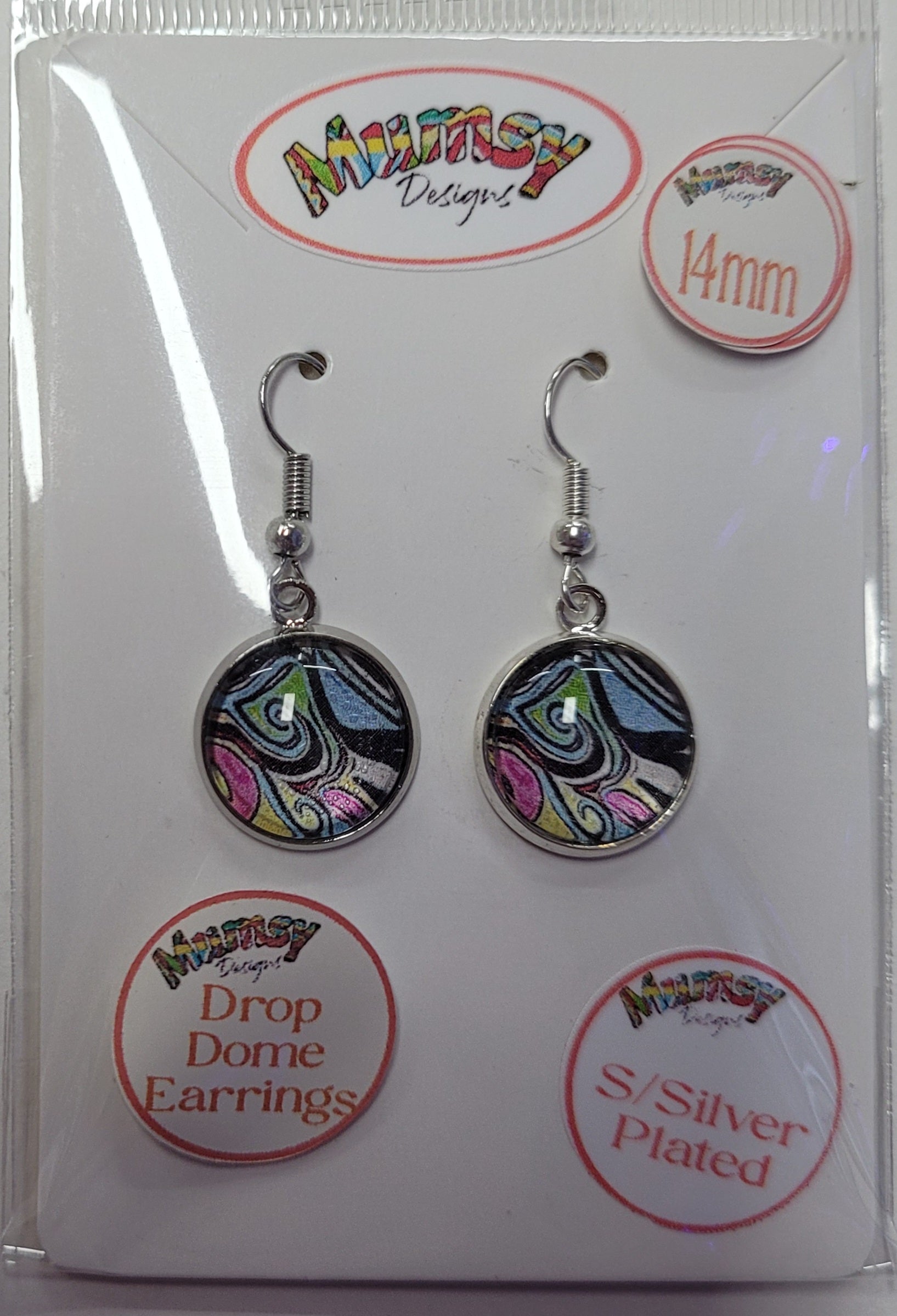 Dangle Earrings - Bubble Style