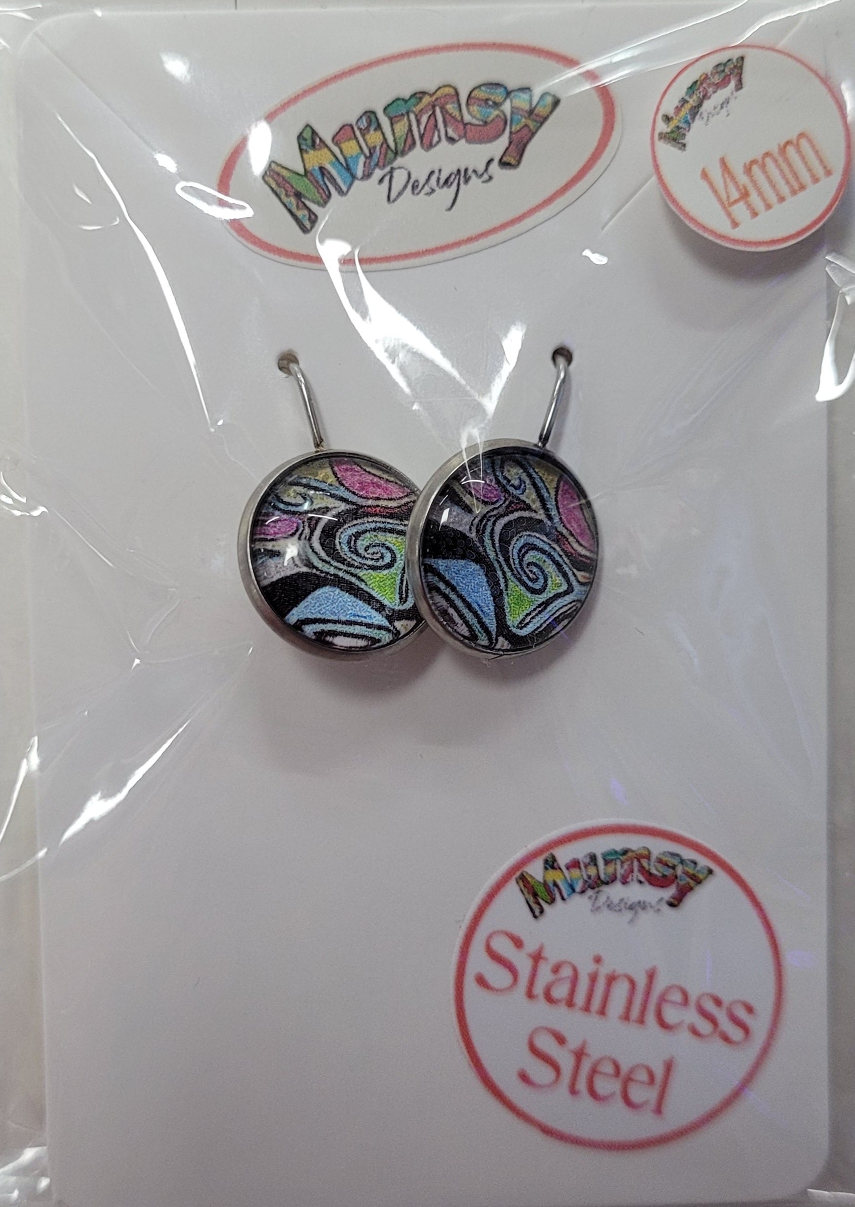 Dangle Earrings - Bubble Style