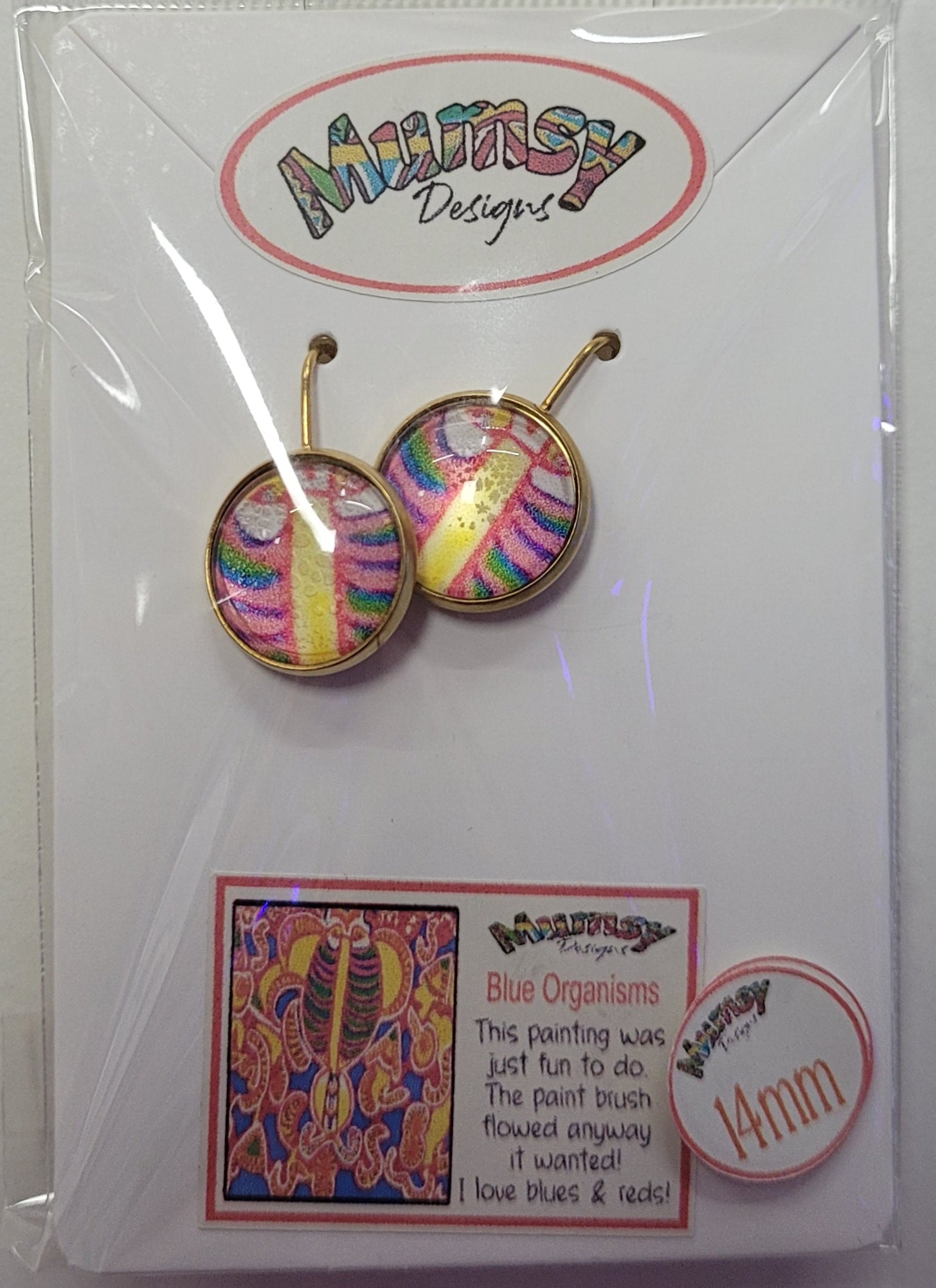 Dangle Earrings - Bubble Style