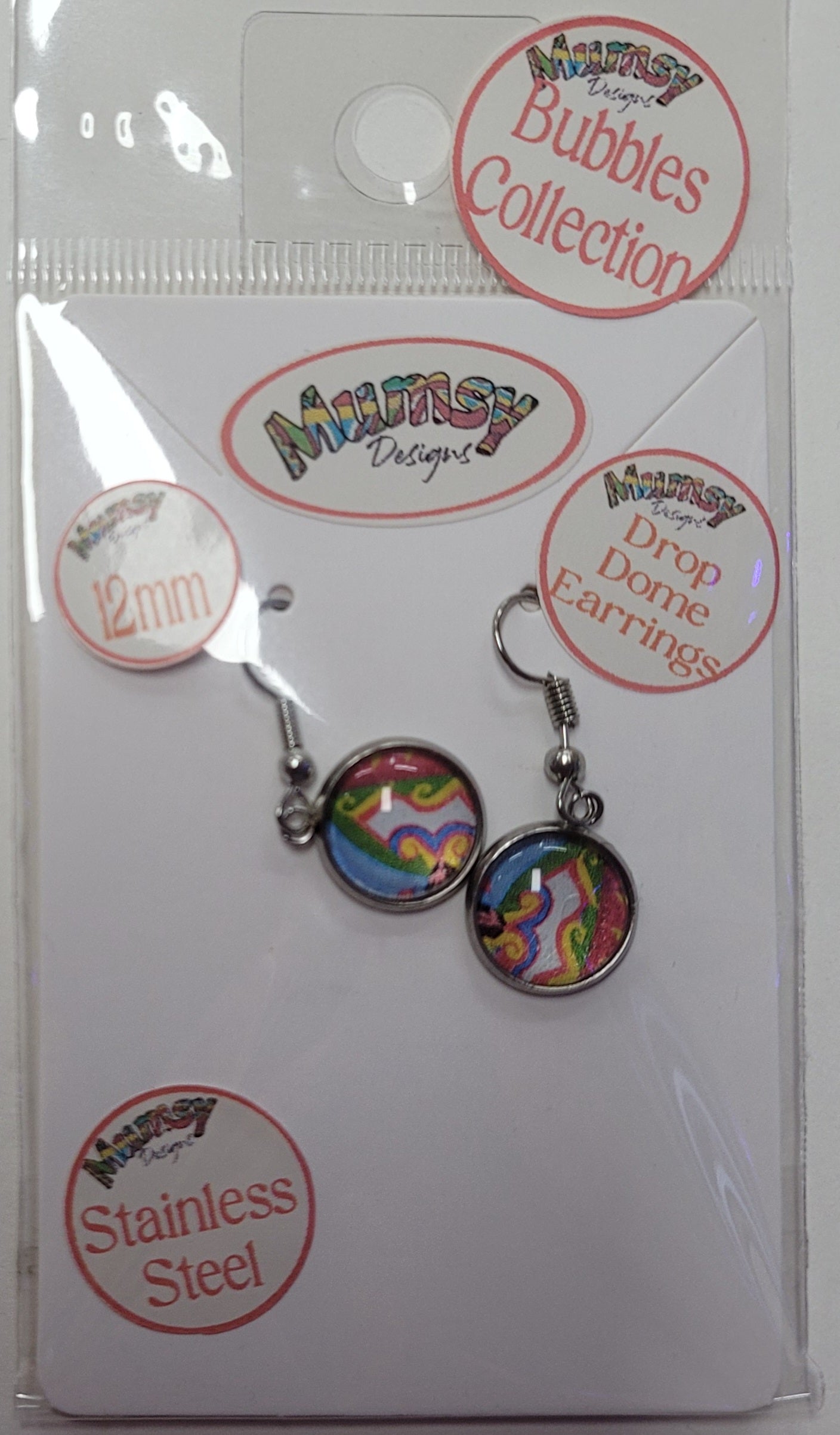 Dangle Earrings - Bubble Style