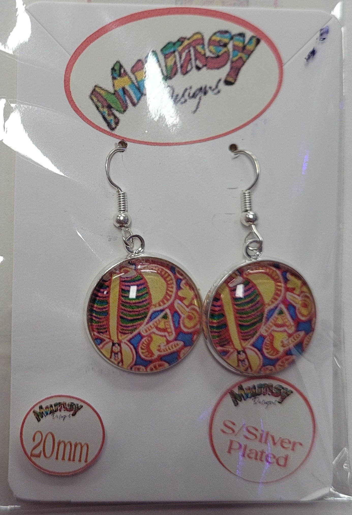 Dangle Earrings - Bubble Style