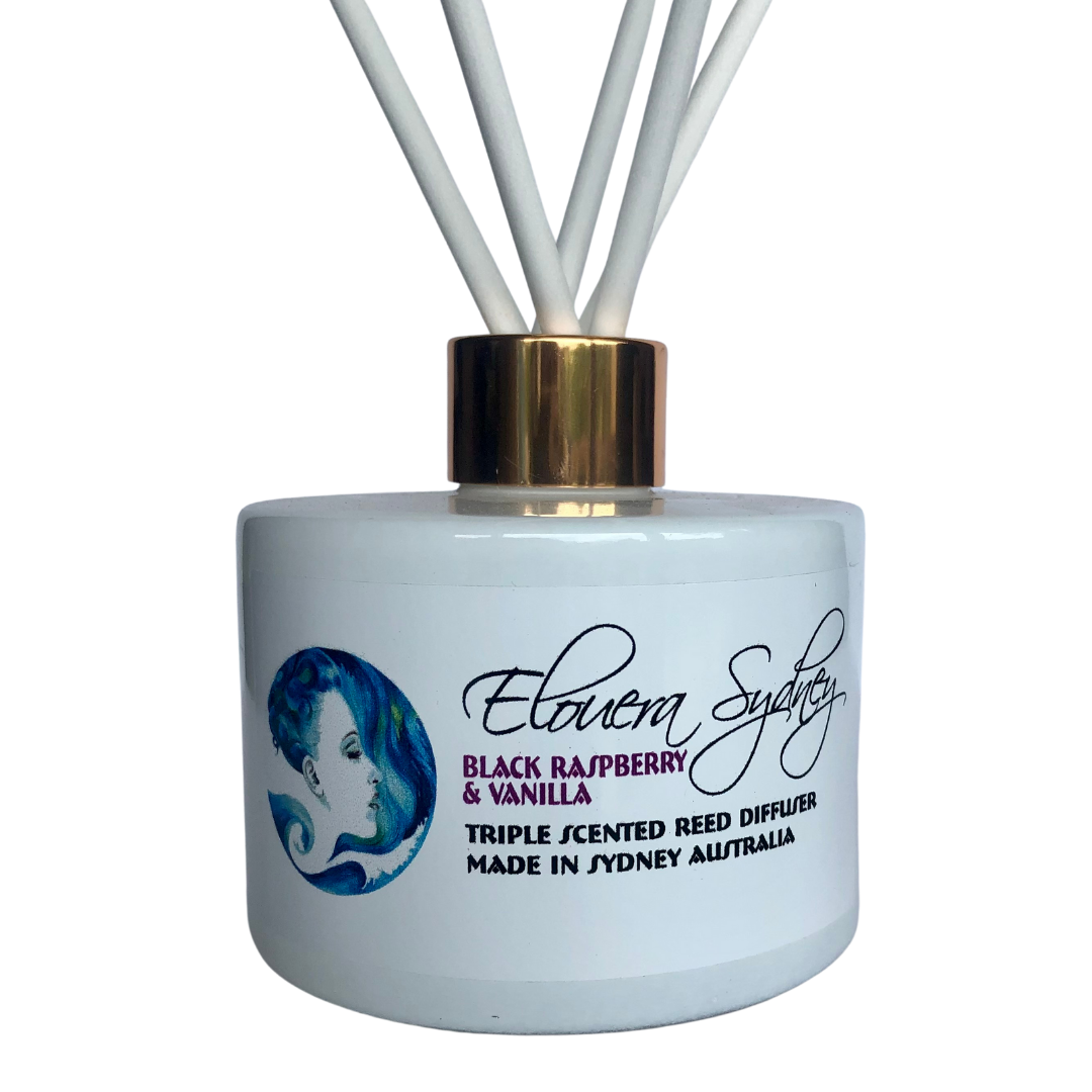 Classic White Diffuser – Black Raspberry & Vanilla