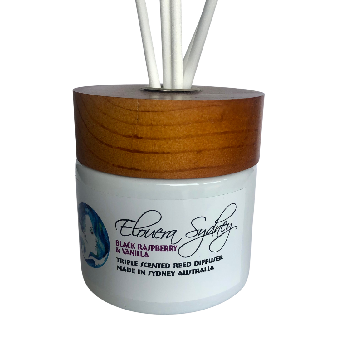 Classic White Diffuser – Black Raspberry & Vanilla