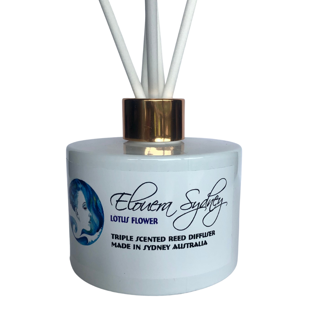 Classic White Diffuser - Lotus Flower