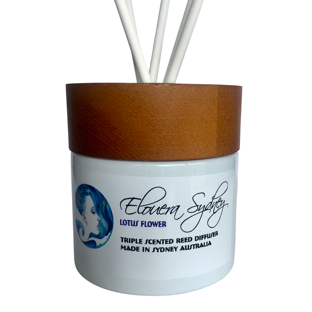 Classic White Diffuser - Lotus Flower
