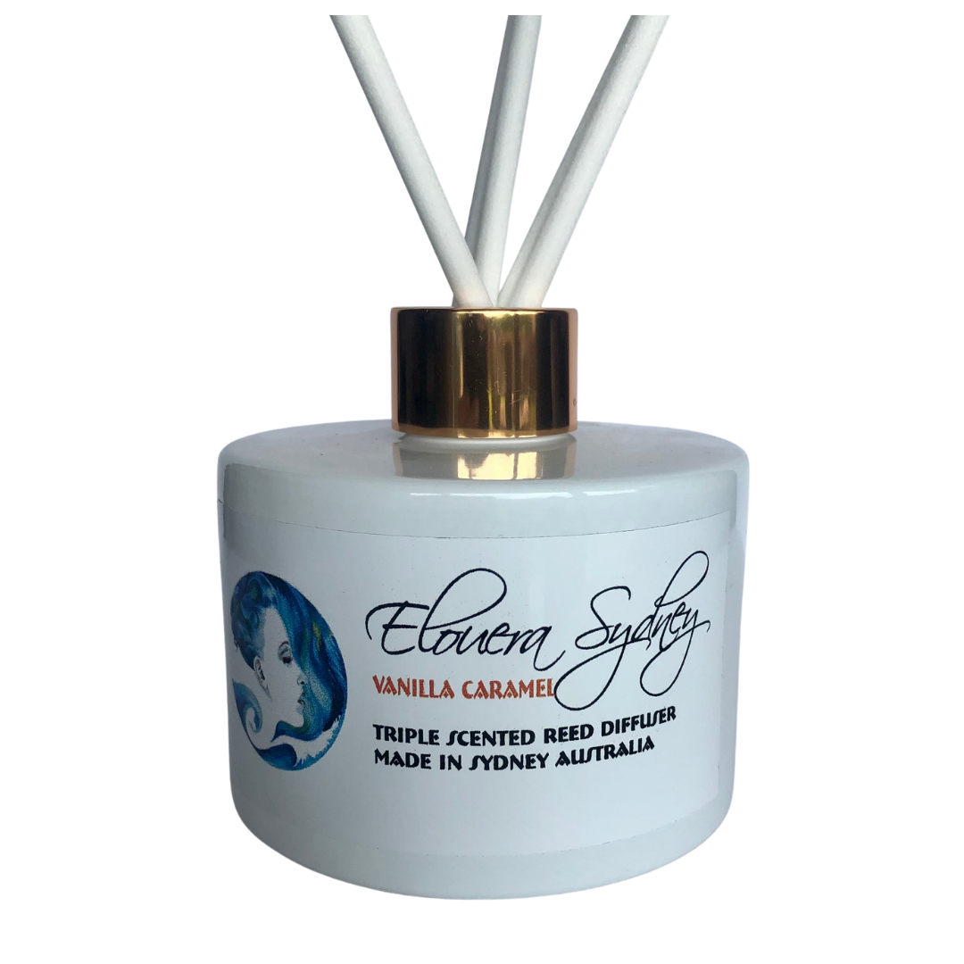 Classic White Diffuser - Vanilla Caramel