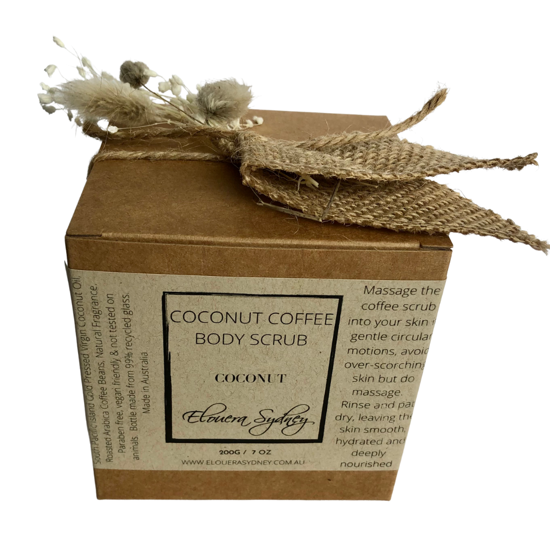 Coconut Coffee Scrub - Coconut