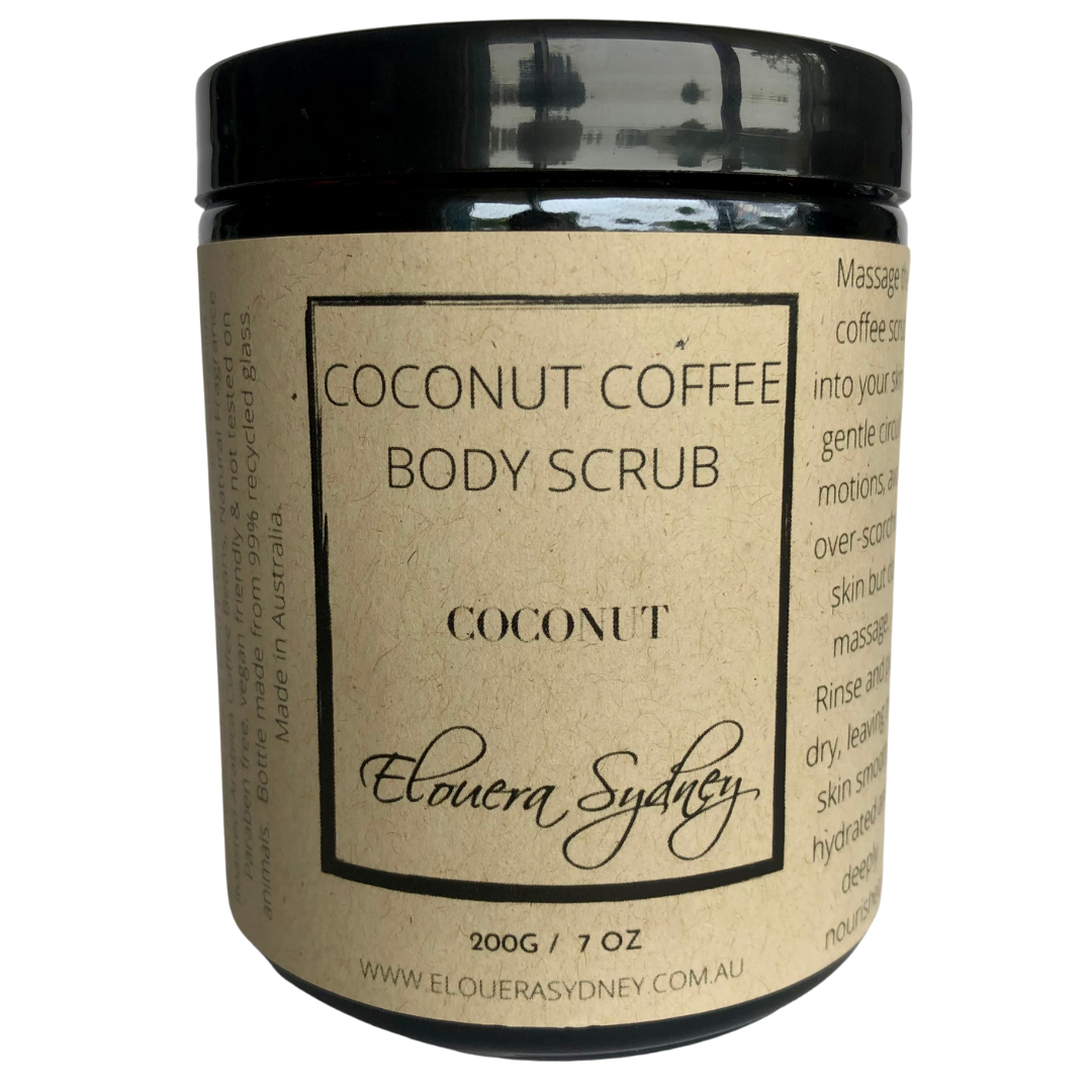 Coconut Coffee Scrub - Coconut
