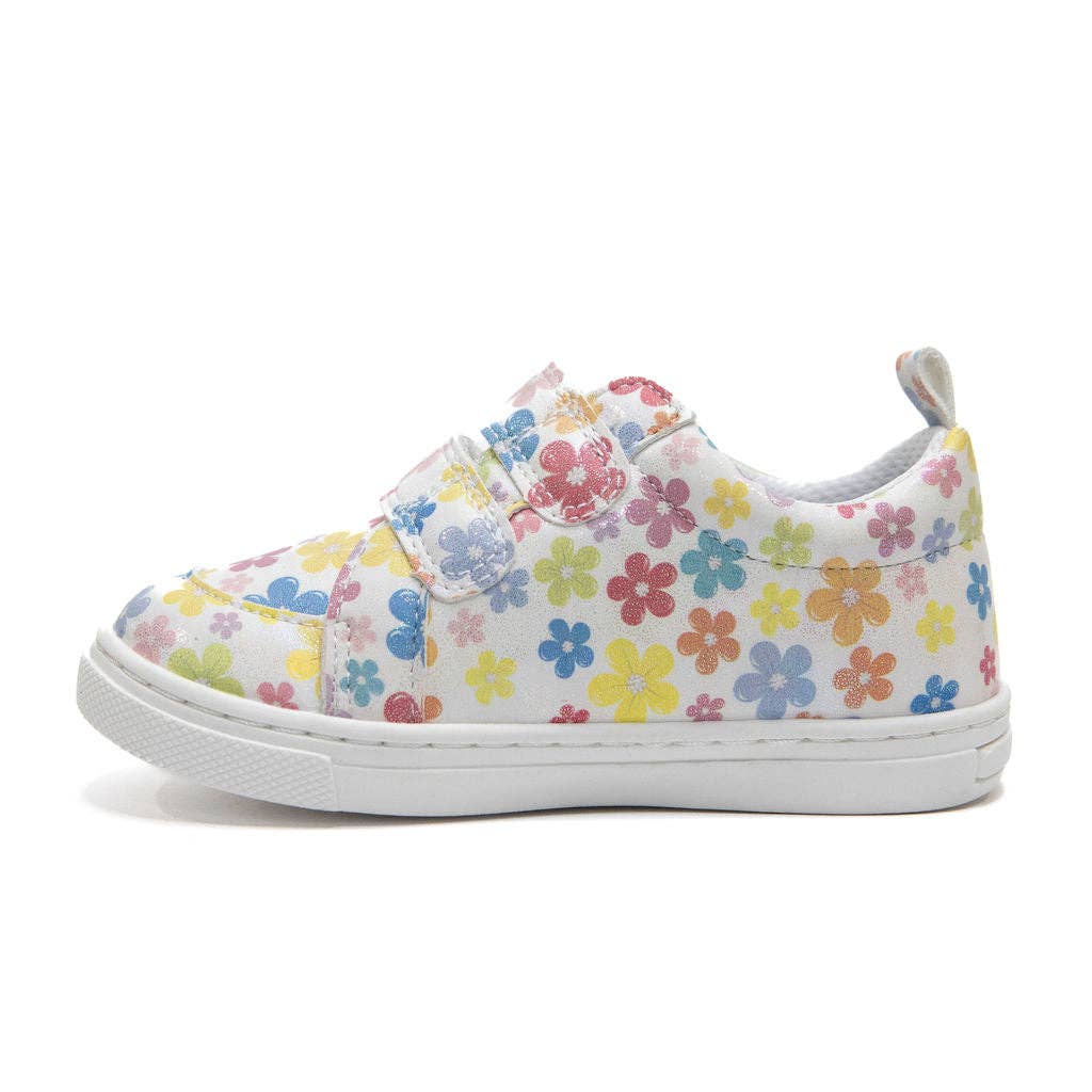 PETAL flower toddler girls sneakers: Size 7.5